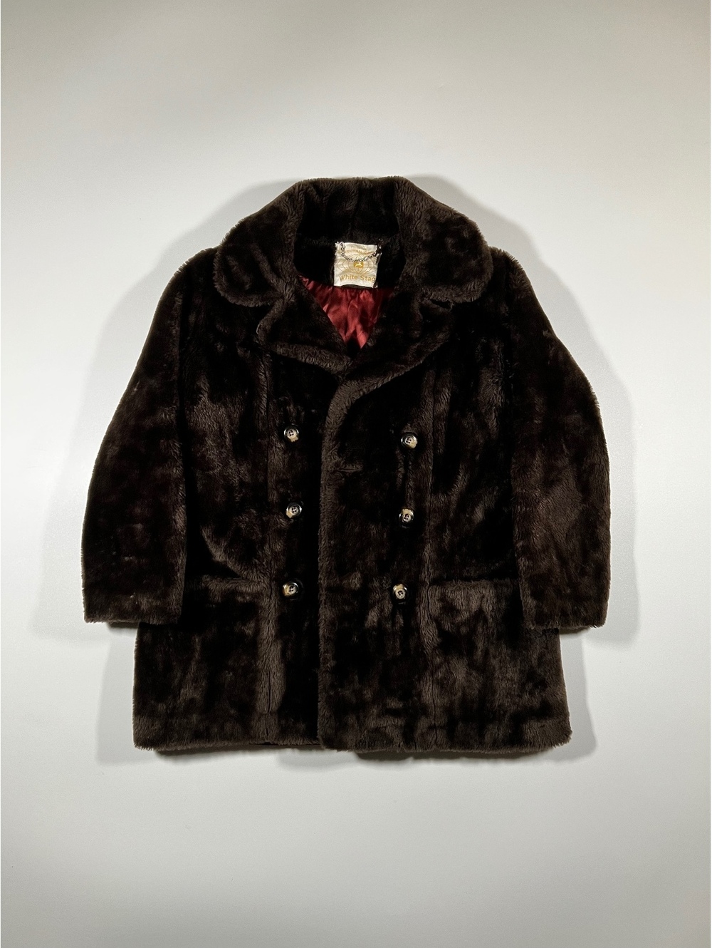 White Stag faux fur coat